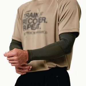 Meilleur prix, manchons de compression respirants et à séchage rapide pour haltérophilie, nouveau design personnalisé, soutien du bras pour hommes, fabriqués au Pakistan - Product Image 4