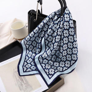 Pañuelos de Seda Personalizados con Diseño Impreso, 100% Seda, Pañuelo Cuadrado de Seda 5353 para Damas - Product Image 5