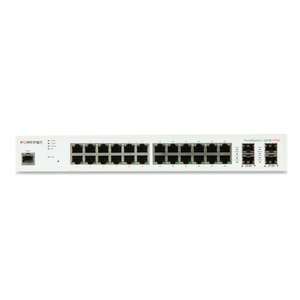 FS-224E-POE FortiSwitch 24-Port Gigabit Full-Duplex Managed PoE <b>Network</b> <b>Switch</b> with 10/100/1000Mbps Transmission - Product Image 3