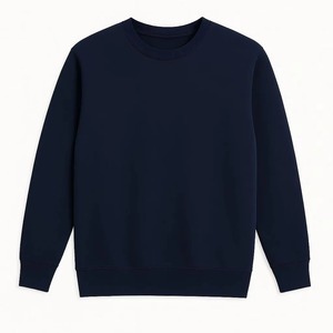 Sudadera de Cuello Redondo Unisex de Alta Calidad, Fabricada en Fábrica, OEM, 100% Algodón Grueso, Personalizable con Logotipo, Talla Grande para Hombre - Product Image 1