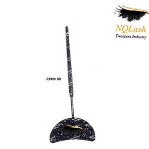 Pinzas de Volumen Ruso con Logotipo Personalizado, Pinzas de Acero Inoxidable de Alta Calidad con Punta de Diamante para Pestañas NQLASH - Product Image 6