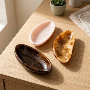 Assiette à beurre rectangulaire en résine, couleur unie, design minimaliste, vaisselle et assiettes faites à la main pour les collations de fête et les collations du soir - Product Image 5