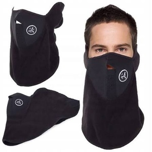 Masque facial thermique personnalisé pour le cyclisme et le ski en hiver, coupe-vent, respirant, cache-cou chauffant, demi-balaclava - Product Image 5