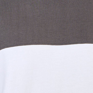Men's Solid Oversized Cotton Quick Dry T-Shirt <b>Set</b> Casual Summer <b>Knitted</b> Short Sleeve Top Cargo Pants Gray White Two Piece - Product Image 6