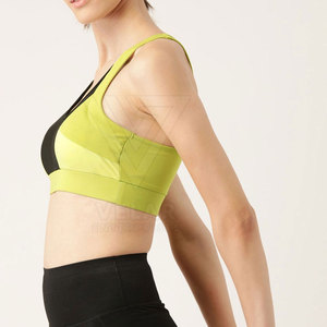 Nuevo Diseño, Precio Razonable, Transpirable, Ecológico, Sujetador Deportivo para Mujer Talla Grande, Logotipo Frontal, Sin Costuras, Secado Rápido, Soporte Medio - Product Image 2