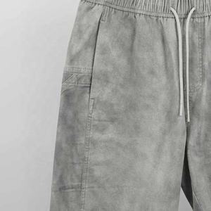 Pantalones Cortos de Lino para Hombre, Estilo Plisado, Corte Informal y Relajado, Ligeros para Verano, Ropa de Calle - Product Image 2