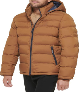 High Quality Men's <b>Puffer</b> <b>Jacket</b> in New Style Custom Logo <b>Cheap</b> Rate Wholesale Canvas Fabric Men's <b>Jacket</b> - Product Image 1