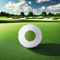 Yüksek Kaliteli Özel Logo Turnuva Golf Topları Yumuşak LED Işıklı Hafif Çevre Dostu Kauçuk Surlyn Malzemeli Tüm Seviye Golfçüler İçin
