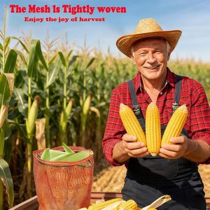 Bolsas Reutilizables para Almacenamiento de Vegetales con Cordón, Bolsas de Malla Transpirable para Patatas, Cebollas, Ajos, Frutas - Product Image 6