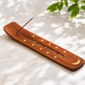 ธูปหอมไม้จันทน์ทำมือมีดาวและดวงจันทร์สำหรับใช้ในกลิ่นหอม - Product Image 1