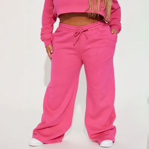 Cotton Linen Women Wide Leg Pants High Waist Pocketed Loose <b>Trousers</b> Spring Summer Lady Casual <b>Drawstring</b> <b>Trouser</b> - Product Image 1