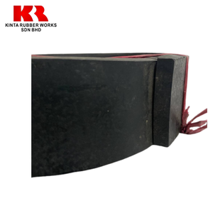 Prix bon marché de haute qualité 10mm d'épaisseur en caoutchouc naturel plinthe 400mm de large 10m de long feuilles de caoutchouc à usage industriel - Product Image 5