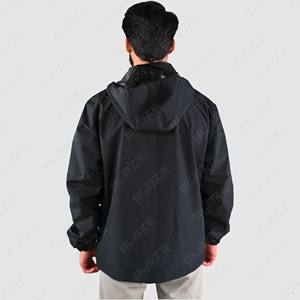 แจ็กเก็ตมีฮู้ดกันน้ำสำหรับชาวประมงแจ็คเก็ตกันลมออกแบบได้ตามต้องการ - Product Image 4