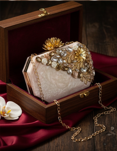 Vêtements de luxe pour femmes, ornés de cristaux floraux, pour fêtes et mariages, vente en gros, exportation, acheteurs en usine - Product Image 3