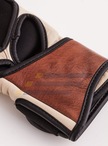 Gants de Sparring MMA Respirants Demi-Doigts en Cuir PU et PVC Personnalisables de Haute Qualité, Meilleures Ventes pour les Salles de Sport - Product Image 4
