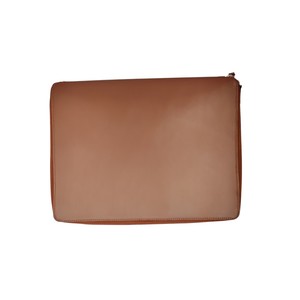 Custom Logo Genuine Leather Padfolio Business Portfolio <b>File</b> Folder Durable Portable Office Accessories Organizer Large Capacity - Product Image 5