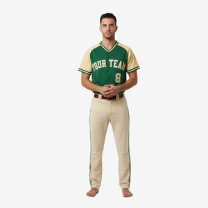 Uniforme de baseball personnalisé par sublimation OEM, vêtements d'équipe, nouvelle arrivée, vêtements de sport, uniforme de joueur de baseball - Product Image 2