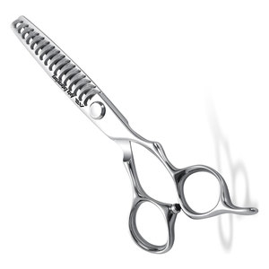 Ciseaux pour la réduction de la densité des cheveux, fabriqués en acier japonais VG10 pour une texturisation précise, un mélange de textures et une coupe sans effort - Product Image 2
