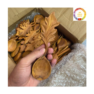 ช้อนไม้ |   ช้อนกาแฟไม้มะพร้าว |   ลวดลายทำมือที่ไม่เหมือนใคร |   อุปกรณ์ครัว |   การจัดหาสินค้าจำนวนมาก - Product Image 4