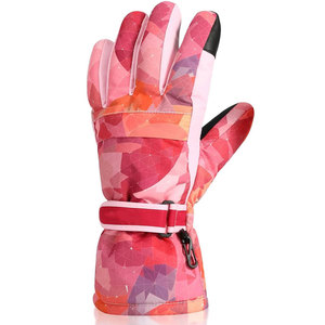 Gants de ski et de snowboard d'hiver, imperméables, coupe-vent, isolés thermiquement, compatibles avec les écrans tactiles, sangle de poignet réglable - Product Image 2