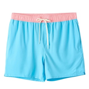 Shorts de bain respirants pour hommes de haute qualité, personnalisables avec logo, taille élastique, coupe-vent, séchage rapide, vente en gros OEM - Product Image 6