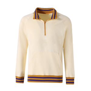 Custom Omega Neutral <b>Quarter</b> <b>Zip</b> Sweatshirt for Fraternity Wear for B2B retail supply and custom group orders for apparel buyer - Product Image 4