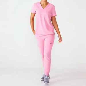 ชุดยูนิฟอร์มพยาบาลแบบสวมใส่ได้ทั้งชายและหญิง ผ้าซาตินคอตตอน 100% สำหรับใช้ในโรงพยาบาล ยี่ห้อ YASH SPORTS  แบบไร้ตะเข็บ ตรวจจับการรั่วซึมได้ - Product Image 2