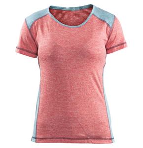 Camiseta de Compresión para Mujer, Mezcla de Algodón y Poliéster, Corte Ajustado, Ropa Deportiva para Gimnasio, Yoga y Fitness - Product Image 1