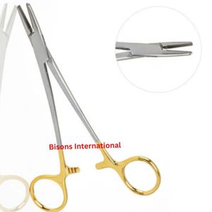 ที่จับเข็มผ่าตัดแบบแมนนวล Mayo Hegar พร้อมกรรไกรตัด ทำจากสแตนเลส สำหรับงานเย็บแผล ขายส่ง - Product Image 2