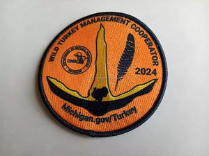 Nuevos parches de goma de transferencia de calor personalizados a la moda, insignias de PVC, etiquetas impresas, lienzo, estilo cosido, tela de sarga - Product Image 4