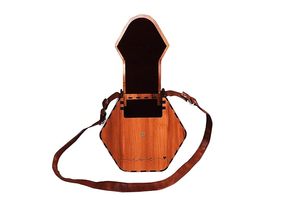 Pochette en bois faite à la main, prix de gros, sac de soirée de créateur pour femme, idéal pour les fêtes, mariages et occasions festives - Product Image 5