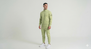 Ensemble de survêtement uni pour homme, très populaire, personnalisable, en polyester et coton, pour le sport et le jogging, coupe oversize et ajustée - Product Image 6