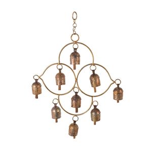 Nouvelles cloches à vent en métal tendance, cloches suspendues en métal pour la décoration de la maison, du salon et du jardin - Product Image 4