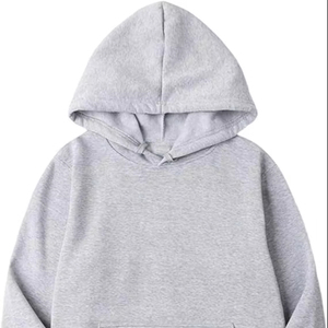 Sweat à capuche unisexe pour homme, coupe classique, en molleton polyester/coton, avec logo imprimé sur le devant et motif uni - Product Image 1