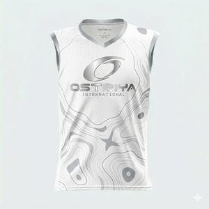 เสื้อกล้ามออกกำลังกายแบบใหม่ปี 2026 ระบายอากาศได้ดี คอวี โพลีเอสเตอร์ 100%  โลโก้ด้านหน้า คุณภาพพรีเมียม สั่งซื้อจำนวนมาก - Product Image 1