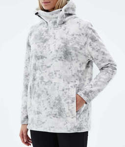 Sweat à capuche imperméable personnalisé pour le ski, pull en polaire pour snowboard, vêtements de sport d'hiver pour l'extérieur, coupe-vent, sweat à capuche tie-dye pour hommes et femmes - Product Image 1