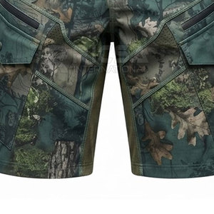 Active Hunting <b>Shorts</b> Mid <b>Zipper</b> Fly Outdoor Hiking Fishing Breathable Lightweight Ripstop 100% Cotton Solid Casual Quick Dry - Product Image 4