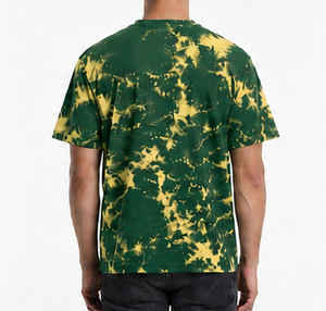 Camiseta de Verano Unisex Casual de Gran Tamaño con Logotipo Personalizado en la Parte Delantera, 100% Algodón Jersey, Tie Dye Personalizado, Venta al Por Mayor - Product Image 2