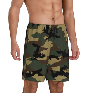 Shorts d'été pour hommes en coton élastique, multi-poches, coupe décontractée, anti-plis, style urbain, pour la pêche et la chasse, motif camouflage - Product Image 5