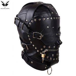 Máscara de Cuero Sintético Premium con Tachuelas 2026, Capucha de Cuero Sintético para Disfraces, Ropa de Club, Ropa de Fiesta, para Hombres y Mujeres - Product Image 2