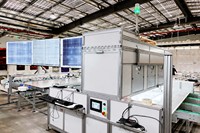 Machine d'inspection des panneaux solaires EL & VI pour la détection des fissures des modules photovoltaïques avant et après lamination REOO EV-2400A