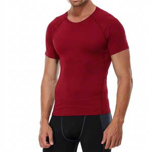 Camiseta de Algodón Ligera y Transpirable para Hombre, Tejido Suave Básico, Corte Regular, Ropa Casual de Verano, Prenda al por Mayor - Product Image 1