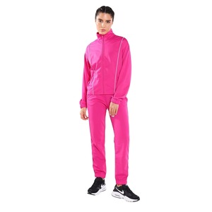 Nouvel ensemble de survêtement d'hiver pour femme, personnalisé, de haute qualité, deux pièces, longueur intégrale, 100 % coton respirant, pour le sport - Product Image 1