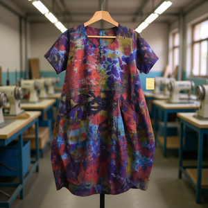 Robe en coton pour machines et pièces de confection - Product Image 3