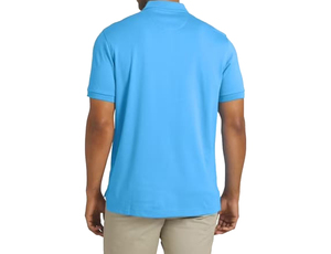 Polo de manga corta para hombre, de poliéster, de secado rápido, estilo moderno, de primera calidad, diseño personalizado con tu propia marca, para golf. - Product Image 4