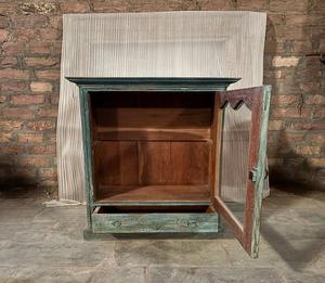 Artisan Wooden Kitchen Cabinet <b>Storage</b> <b>Cupboard</b> Freestanding Organizer Unit Kitchen Furniture Wooden Cabinet <b>Utility</b> Use - Product Image 3