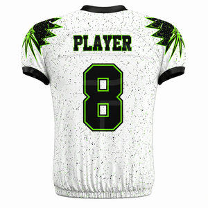 Conjunto de Pantalones y Camiseta Personalizados de Fútbol Americano, Tela Elástica Transpirable, Uniforme de Equipo Juvenil y Adulto, Venta al Por Mayor - Product Image 3