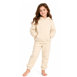 Ensemble de survêtement décontracté deux pièces pour homme, blanc, rose corail, avec sweat à capuche et pantalon de jogging, 100 % coton, écologique, grandes tailles - Product Image 2