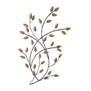 Trendy Luxury Gold Metal Wall <b>Art</b> Decor Large Iron <b>Leaf</b> Wall Hanging Sculpture for Living Room Hotel Home Decoration - Product Image 6