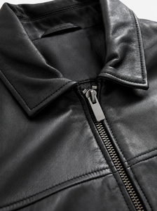Cheap price leather <b>jacket</b> US Plus Size Black Winter warm Motor <b>Bike</b> Leather <b>Jacket</b> - Product Image 6